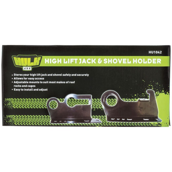 High Lift Jack & Shovel Holder Roof Mounted