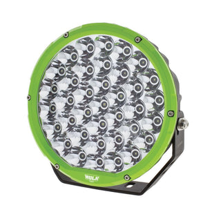 9" Round LED Driving Light / Spot Light (Single) - Green - Hulk 4x4