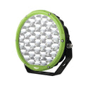 9" Round LED Driving Lights / Spot Lights (Pair) - Green - Hulk 4x4