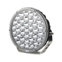 9" Round LED Driving Lights / Spot Lights (Pair) - Silver - Hulk 4x4