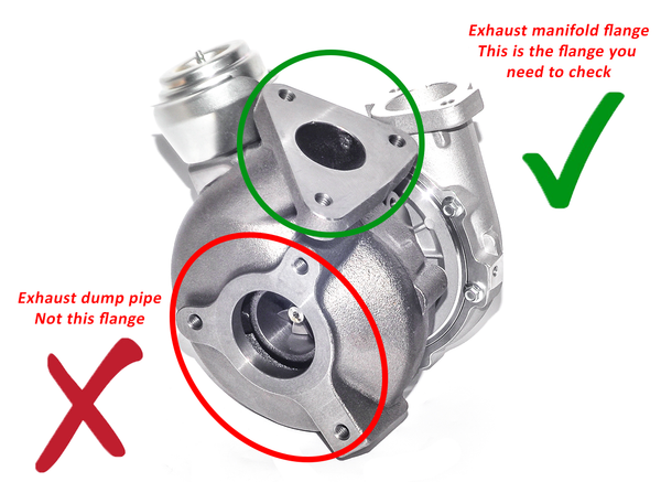 𝐒𝐓𝐀𝐆𝐄 𝟏 High-Flow Turbo Charger for Nissan Navara D40 & Pathfinder R51 YD25 2.5L MY05-06 3-bolt flange