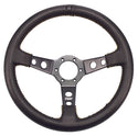 Raceworks 350mm Leather Dished Steering Wheel